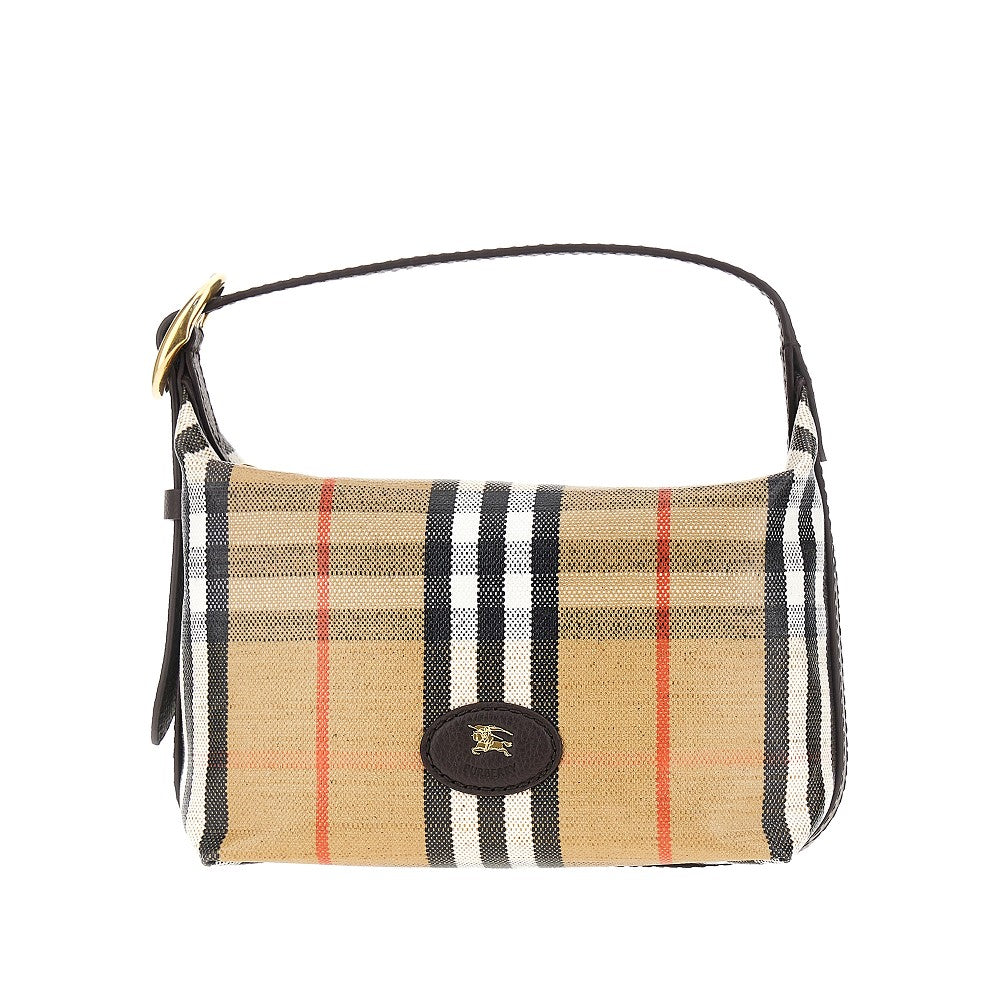 check canvas highlands shoulder bag