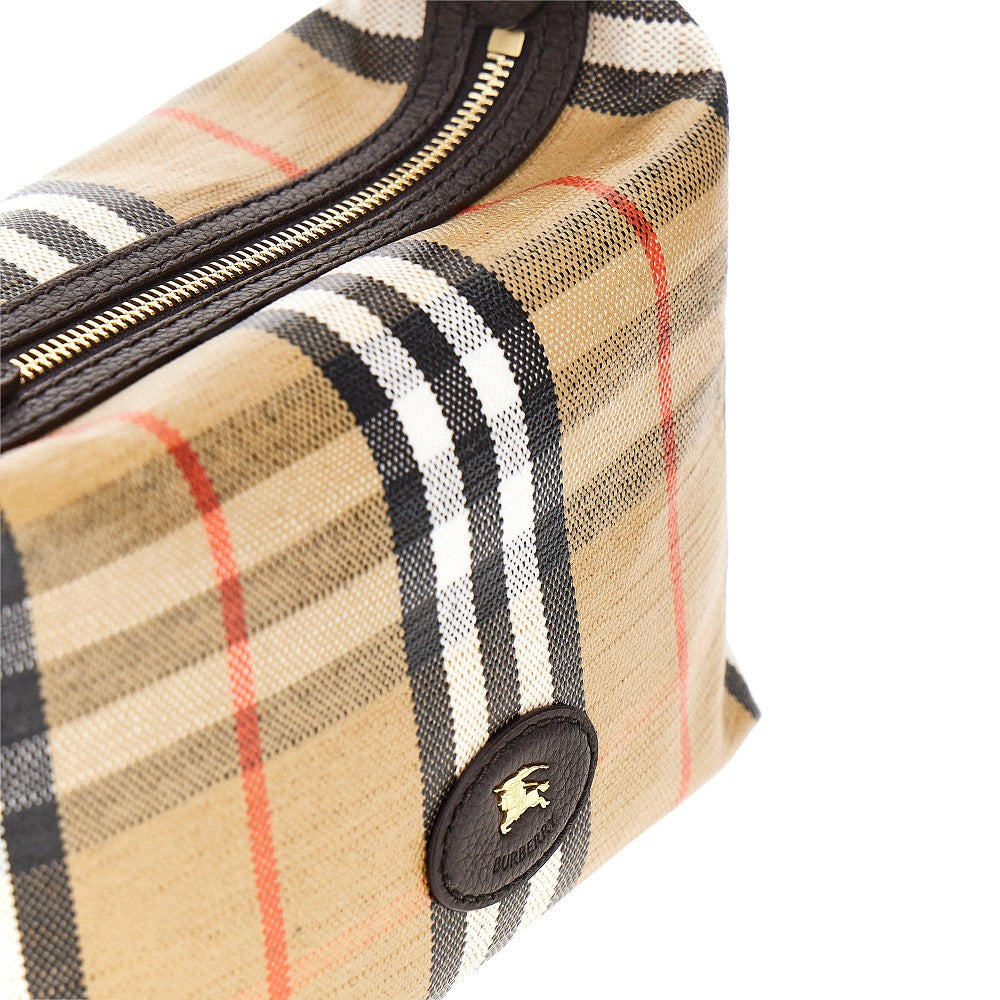 check canvas highlands shoulder bag