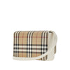 check coated canvas hampshire bag