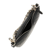 GUCCI OS leather gg emblem shoulder bag