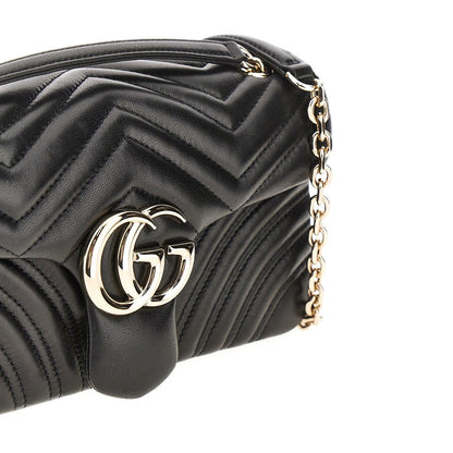 GUCCI OS nappa leather medium gg marmont bag