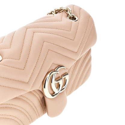 GUCCI OS nappa leather medium gg marmont bag