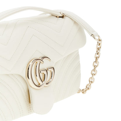 GUCCI OS nappa leather medium gg marmont bag