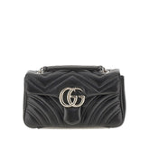 GUCCI OS nappa leather small gg marmont bag