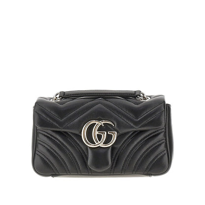 GUCCI OS nappa leather small gg marmont bag