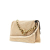 leather bag with gg interlock chain