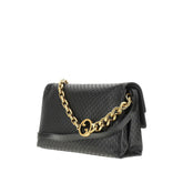 GUCCI OS leather bag with gg interlock chain