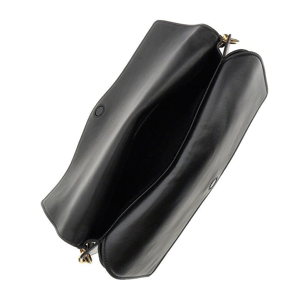 GUCCI OS leather bag with gg interlock chain