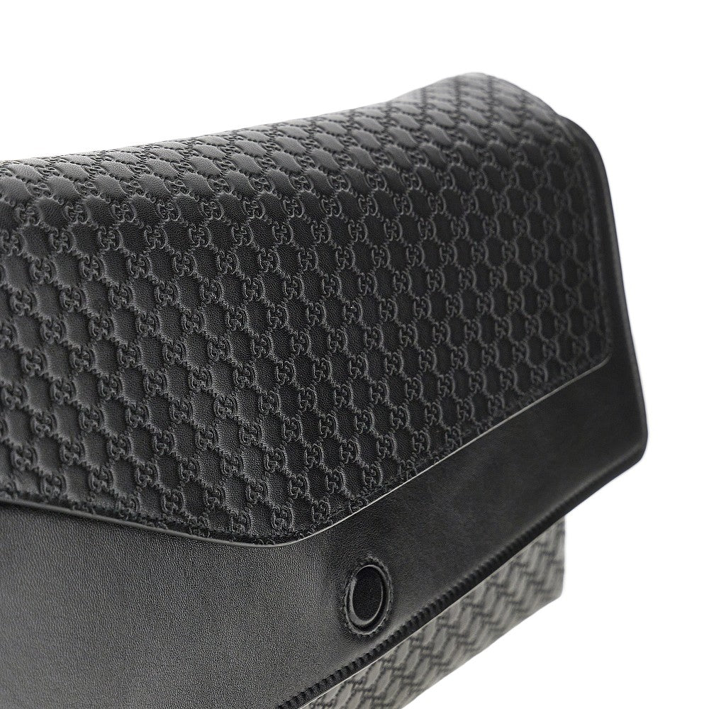 GUCCI OS leather bag with gg interlock chain