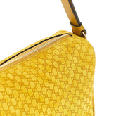 GUCCI OS suede medium gucci half horsebit bag