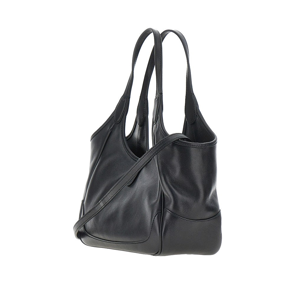 leather small mercato bag
