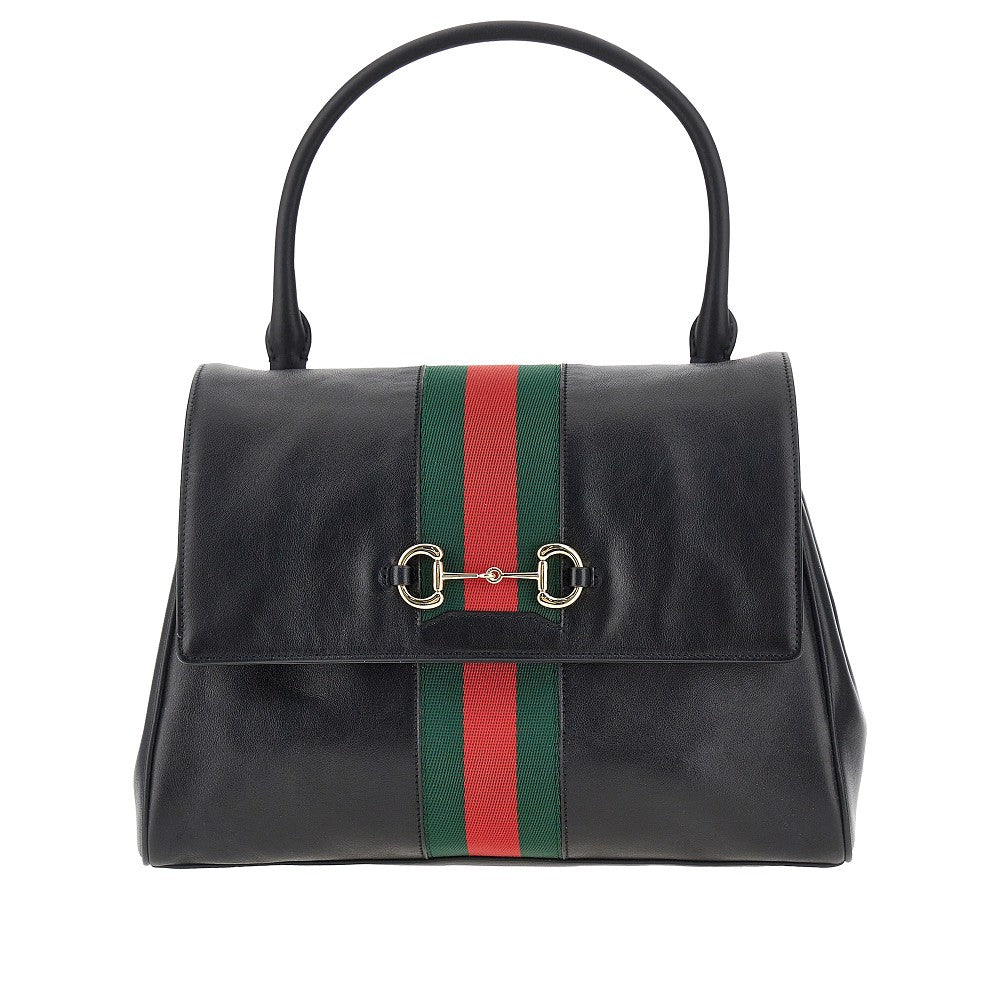 GUCCI OS leather medium paparazzo bag