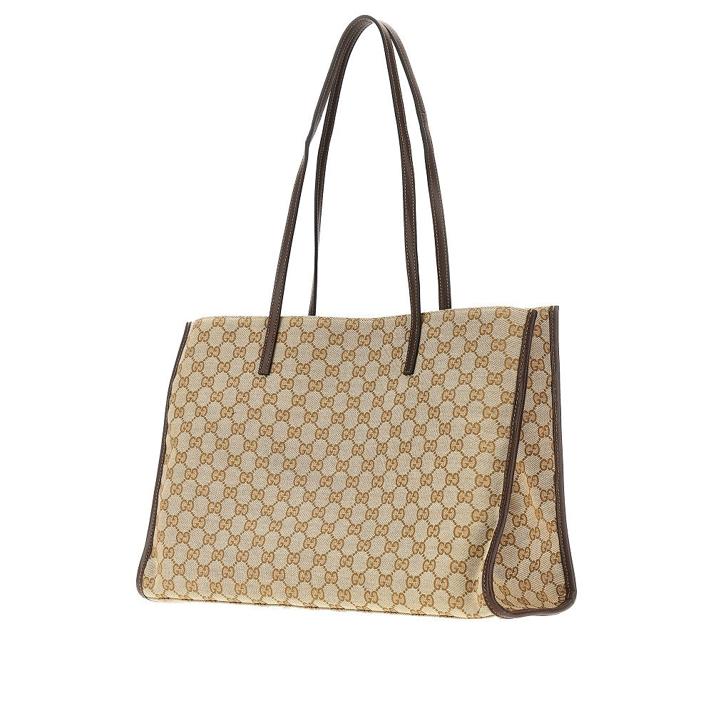 GUCCI OS leather gucci londra shopping bag