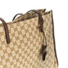 leather gucci londra shopping bag