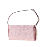 VALENTINO GARAVANI OS cloqué fabric small shoulder bag