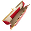 anine leather clutch