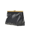 anine braided leather clutch