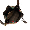 coated gg fabric mini bucket bag