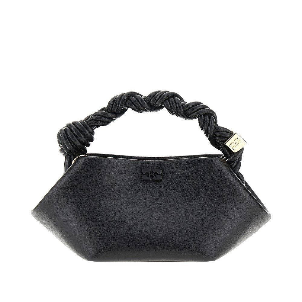 GANNI OS recycled leather bou mini bag