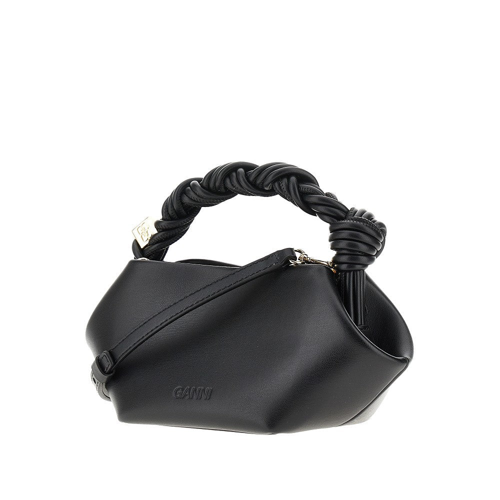 GANNI OS recycled leather bou mini bag