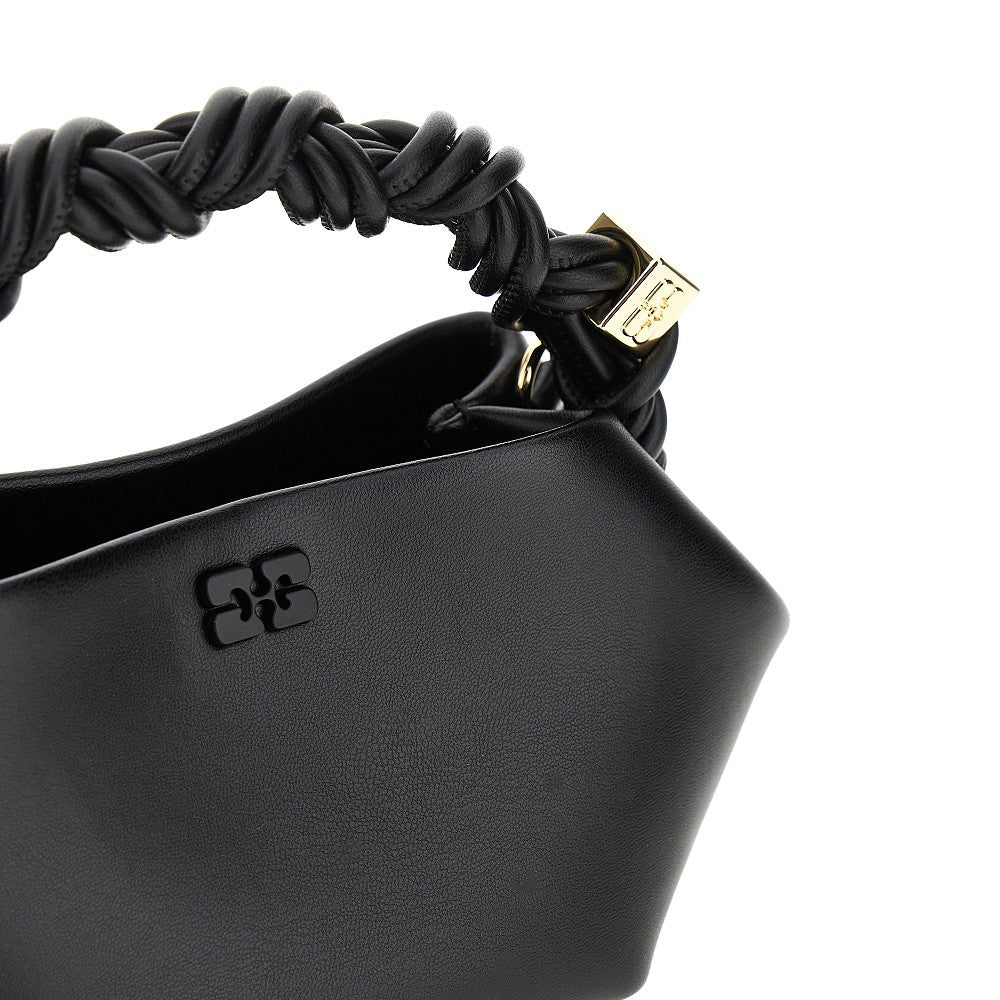 recycled leather bou mini bag