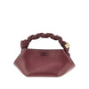recycled leather bou mini bag
