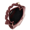 recycled leather bou mini bag