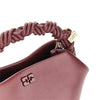 recycled leather bou mini bag