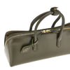 box leather small delta bag