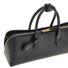 box leather small delta bag