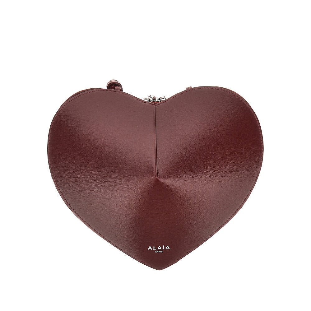 le coeur leather bag