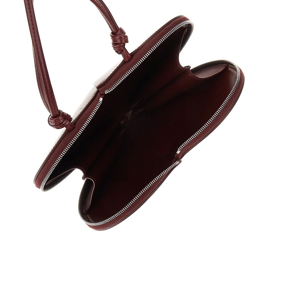 le coeur leather bag
