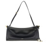 medium le click east west leather bag