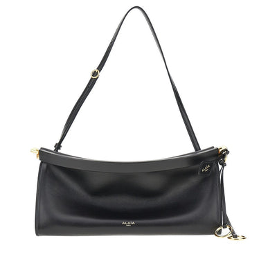 medium le click east west leather bag