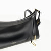 medium le click east west leather bag