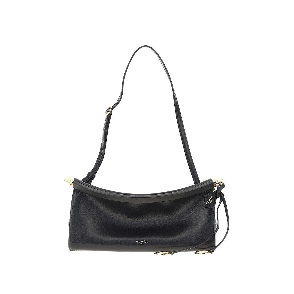 leather small le click east west bag