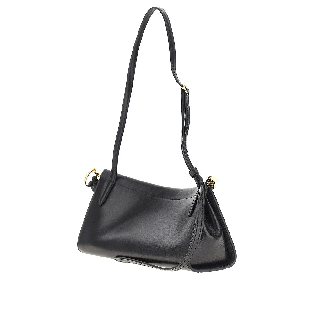 leather small le click east west bag