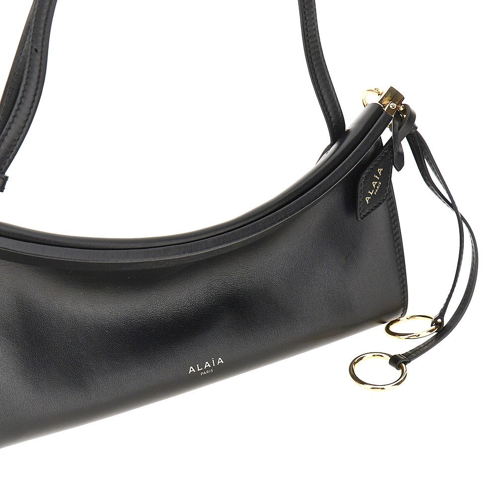 leather small le click east west bag