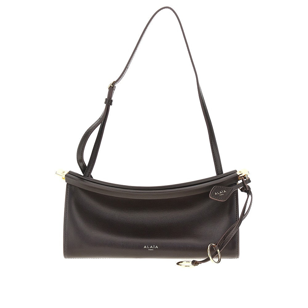 leather small le click east west bag