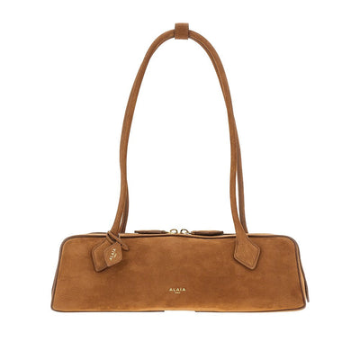 nubuck leather medium le teckel bag