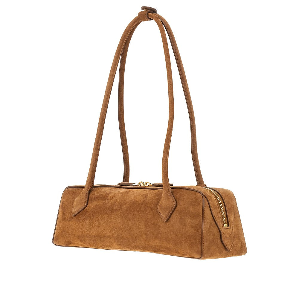 nubuck leather medium le teckel bag