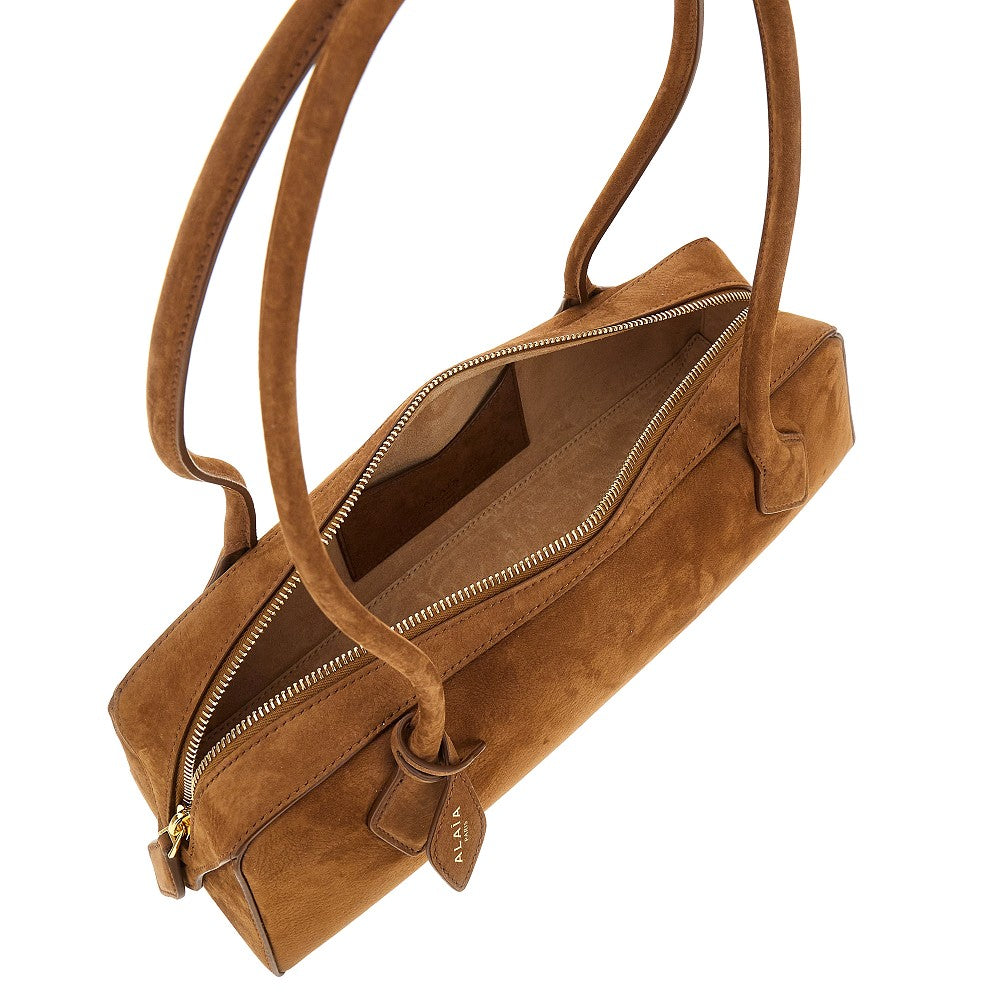 nubuck leather medium le teckel bag