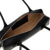 grained leather small le teckel bag