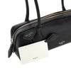 grained leather small le teckel bag