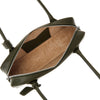 grained leather small le teckel bag
