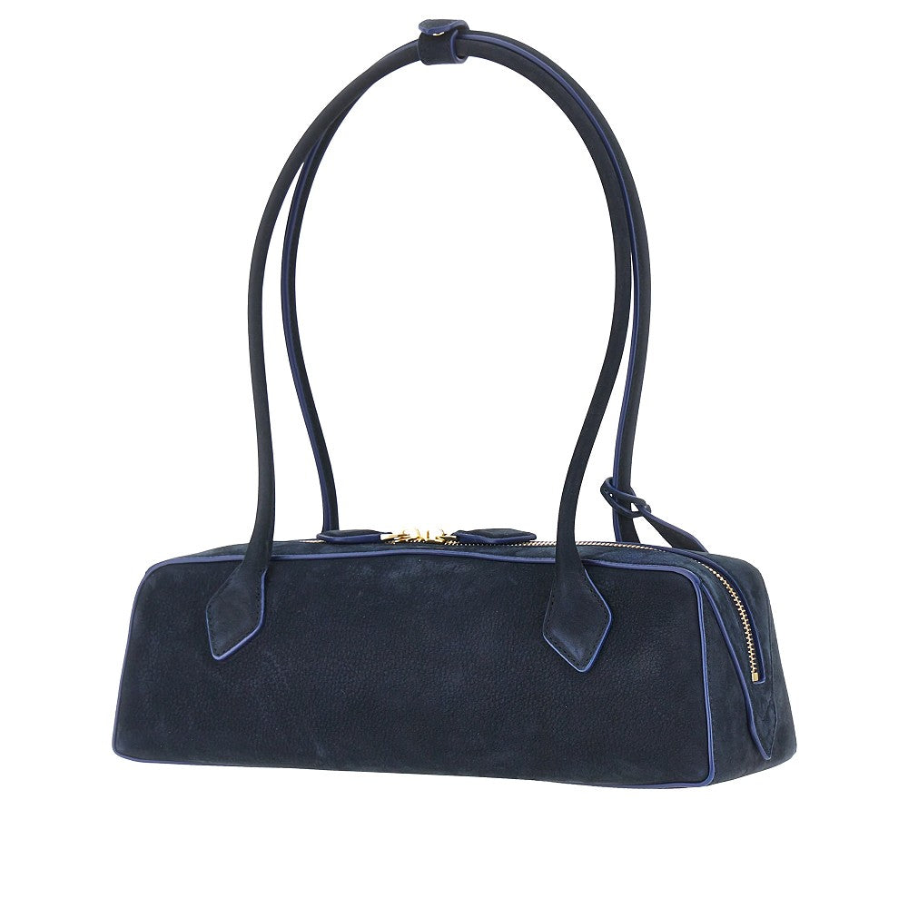 nubuck leather medium le teckel bag