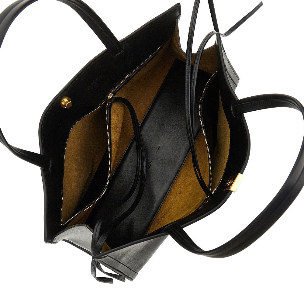 leather small kit bag