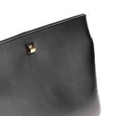 PHOEBE PHILO OS triplex nappa leather clutch