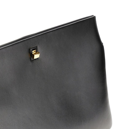 PHOEBE PHILO OS triplex nappa leather clutch