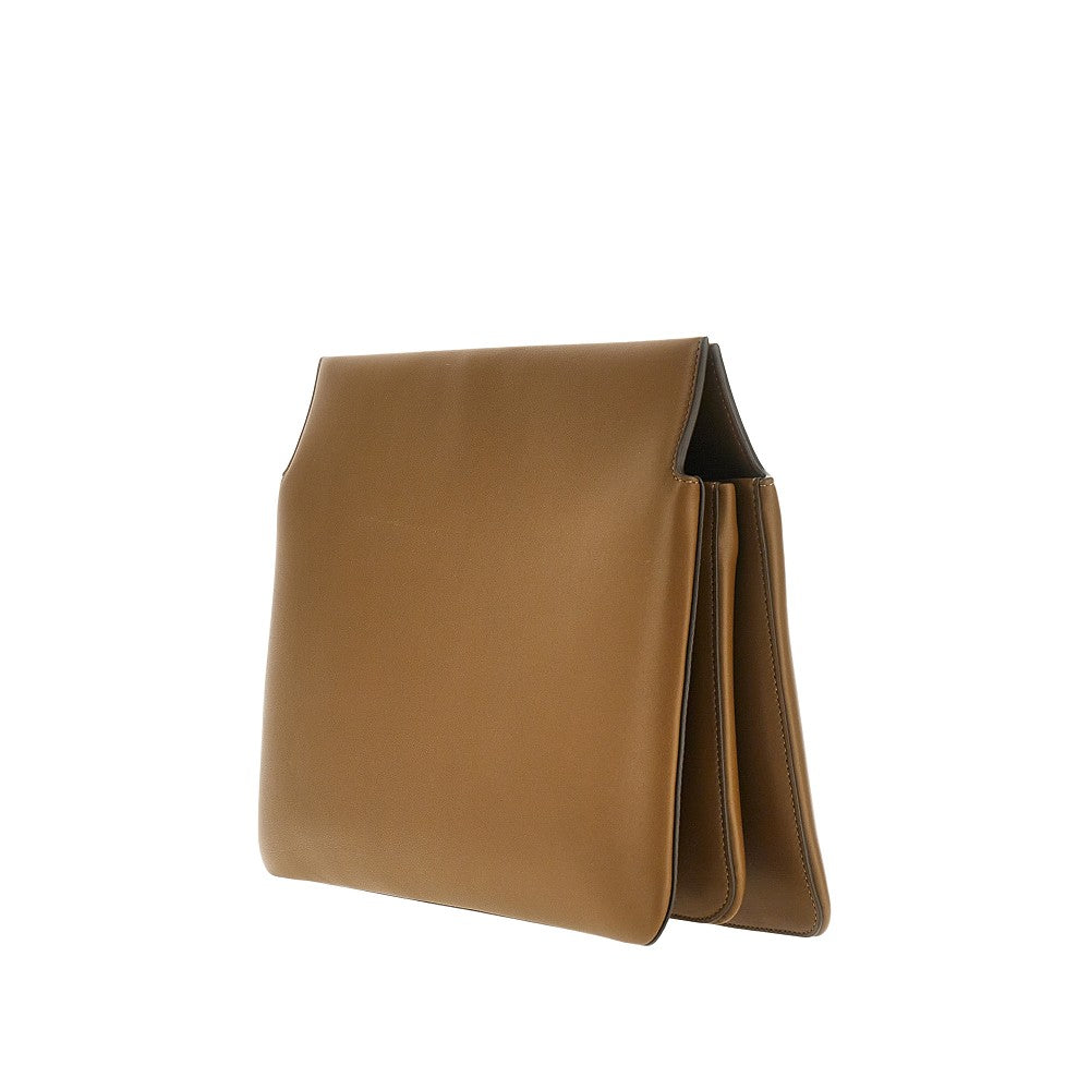 PHOEBE PHILO OS triplex nappa leather clutch
